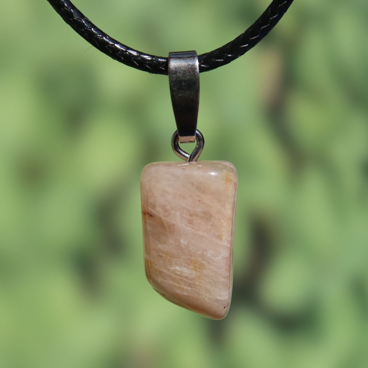 1A Qualität Mondstein Anhänger - Weiblichkeit und Intuition - UNIKAT Nr. 11