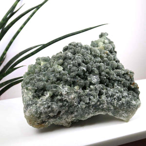 Prehnit 1A Kristall Stufe – aus Marokko 19x9cm - Exklusive Stücke für Sammler und Liebhaber Unikat Nr.42