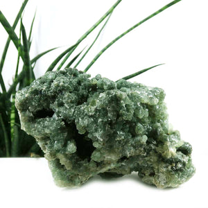 Prehnit 1A Kristall Stufe – aus Marokko 20x10cm - Exklusive Stücke für Sammler und Liebhaber Unikat Nr.45