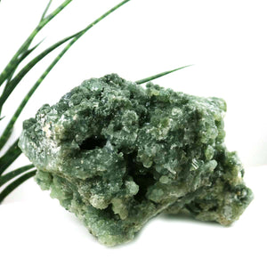 Prehnit 1A Kristall Stufe – aus Marokko 20x10cm - Exklusive Stücke für Sammler und Liebhaber Unikat Nr.45