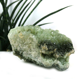 Prehnit 1A Kristall Stufe – aus Marokko 13x9cm - Exklusive Stücke für Sammler und Liebhaber Unikat Nr.46