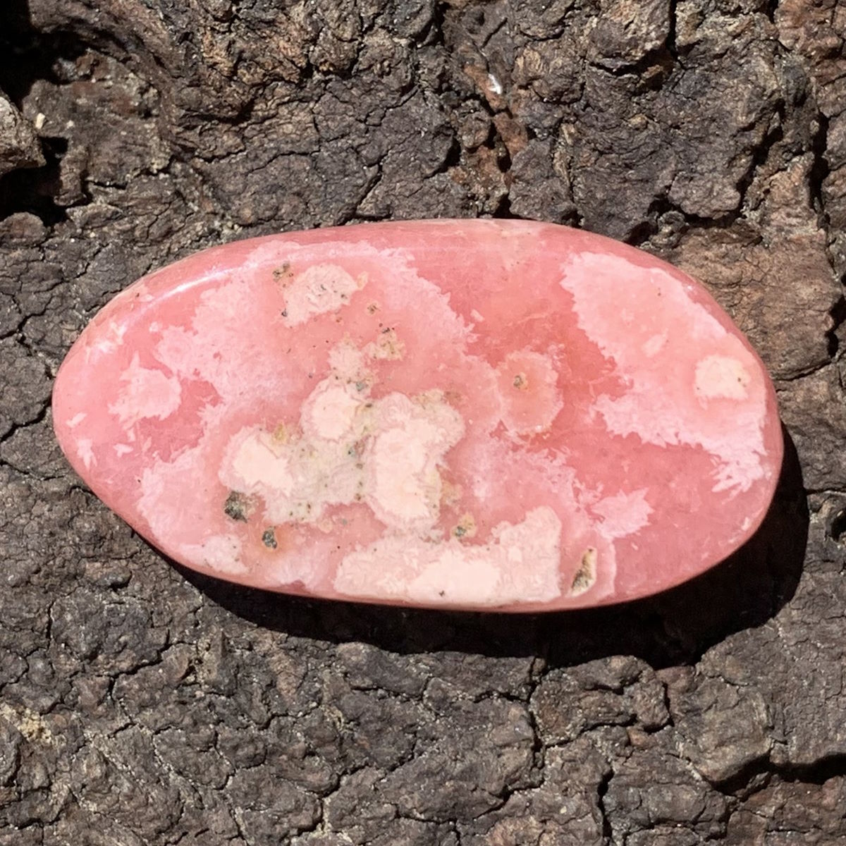 Schmuckstein aus Rhodochrosit 