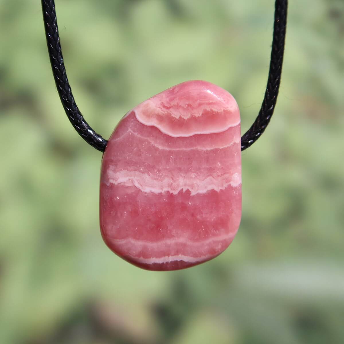 Rhodochrosit Anhänger gebohrt - 1A Qualität, einzigartiges Design, Steinwelten Graz Wiener Neustadt online kaufen