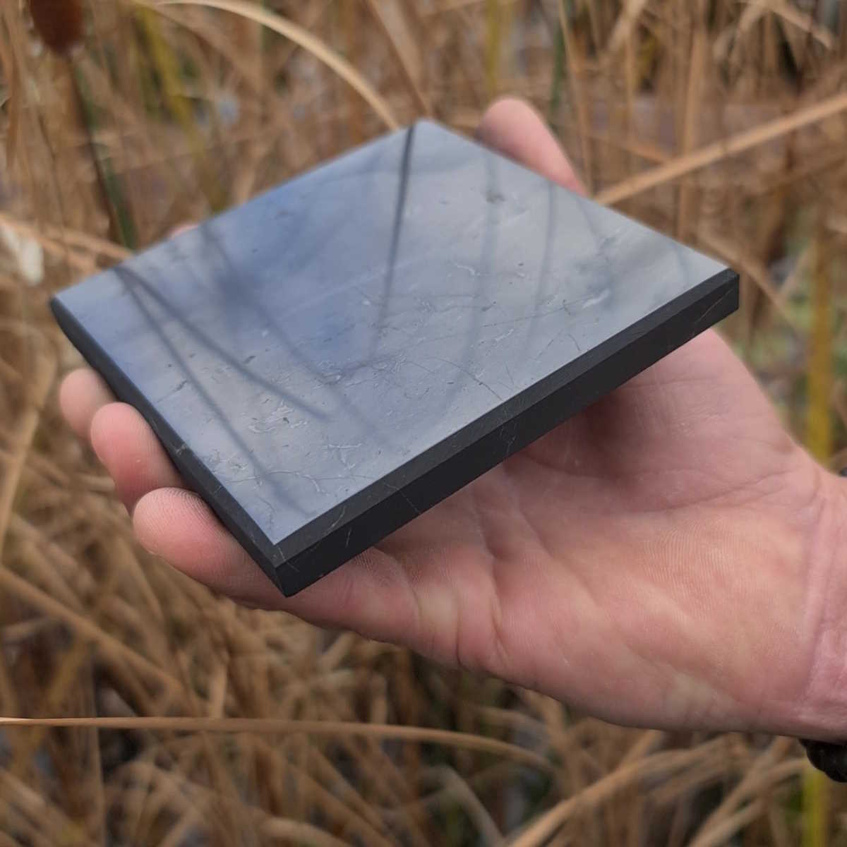 Schungit Platte Steinwelten 