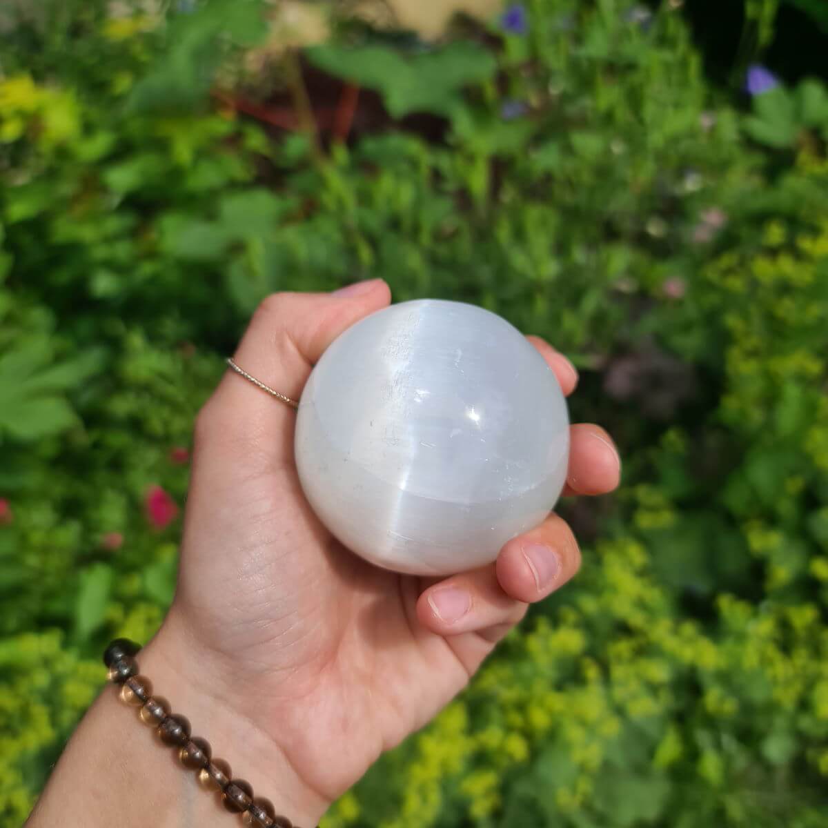 Selenit Kugeln zum Reinigen 