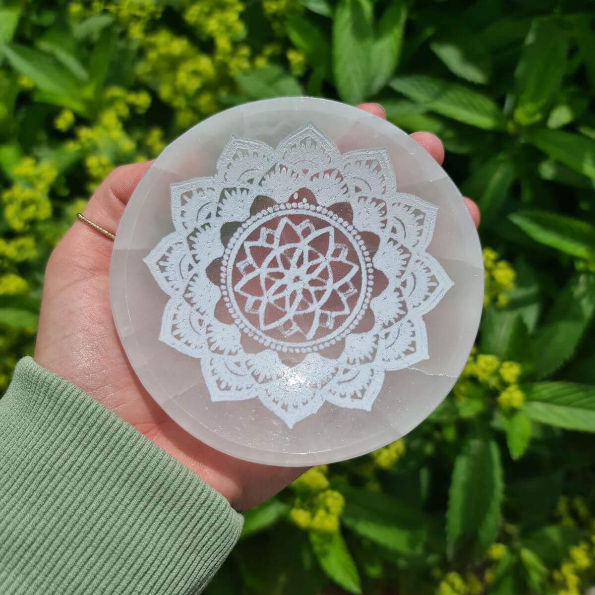 Selenit zum Reinigen kaufen bei Steinwelten