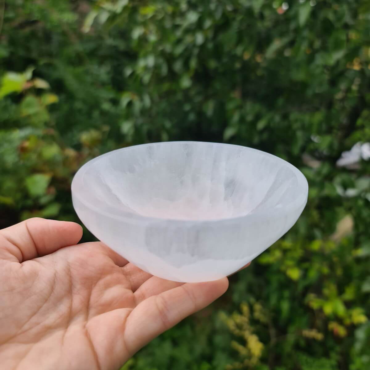Große Selenit Schale