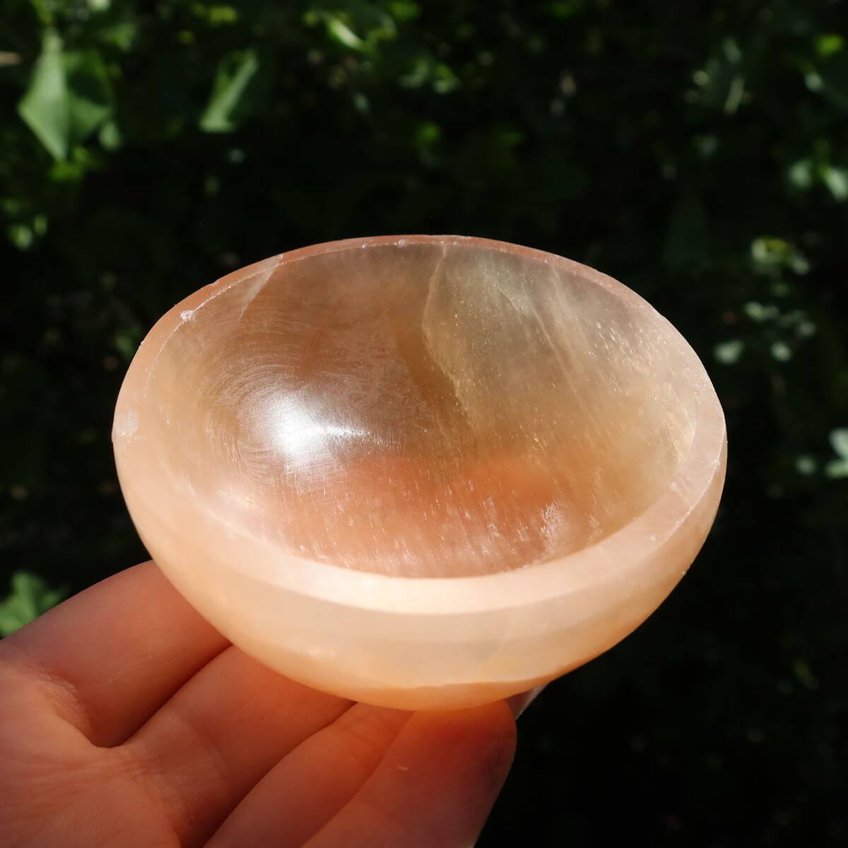 Selenit Schale klein