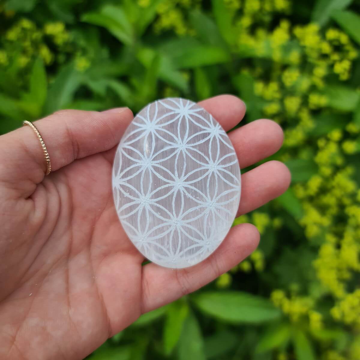 Selenit Handschmeichler kaufen bei Steinwelten