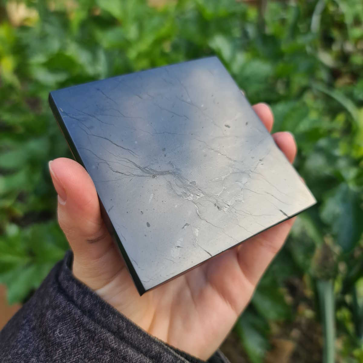 Schungit Platte Steinwelten 