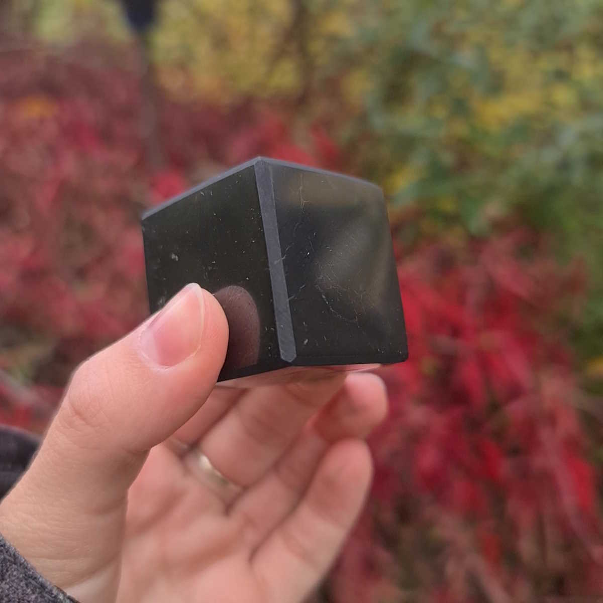 Schungit Würfel von Steinwelten kaufen