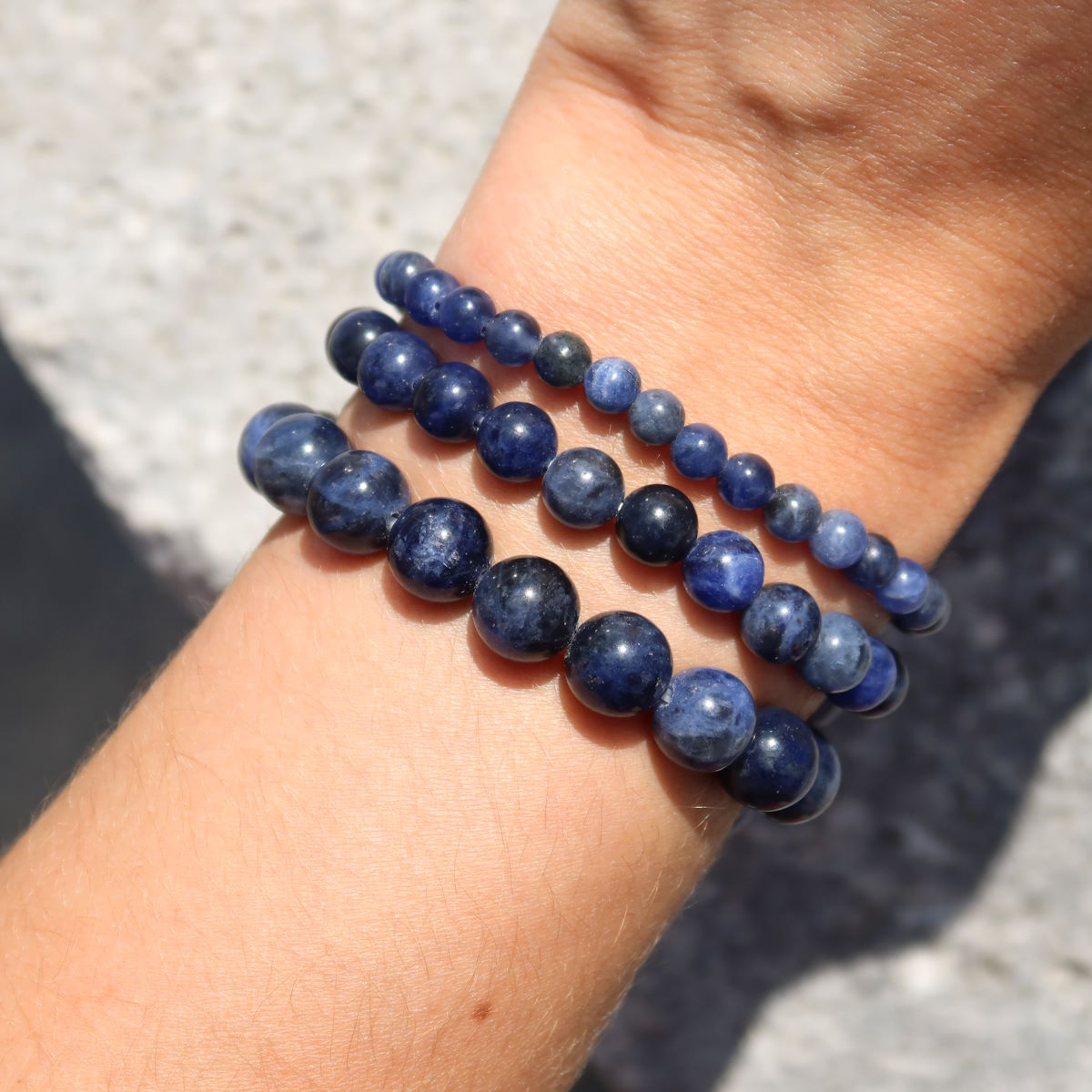 Sodalith Armband Steinwelten