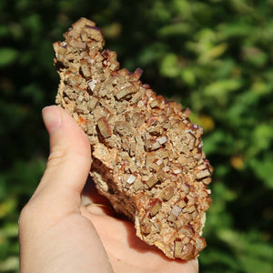 Vanadinita - Cristal natural de Marruecos 11x7x5cm - 0,47kg Nº 99