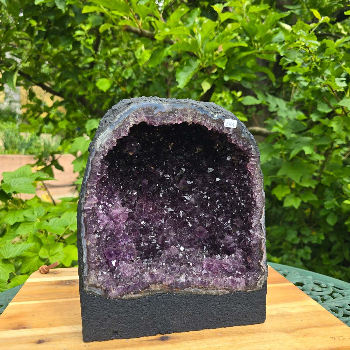 Amethyst-Drus – Geod – Harmonie an Entspanung - 24x20x14cm - Nr. 351