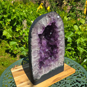 Ametisto drūzė – geoda – harmonija ir atsipalaidavimas - 38x22x20cm - Nr. 243