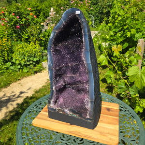 Amethyst Druse – Geode – Harmonie a Relaxatioun - 48x22x19cm - Nr. 272