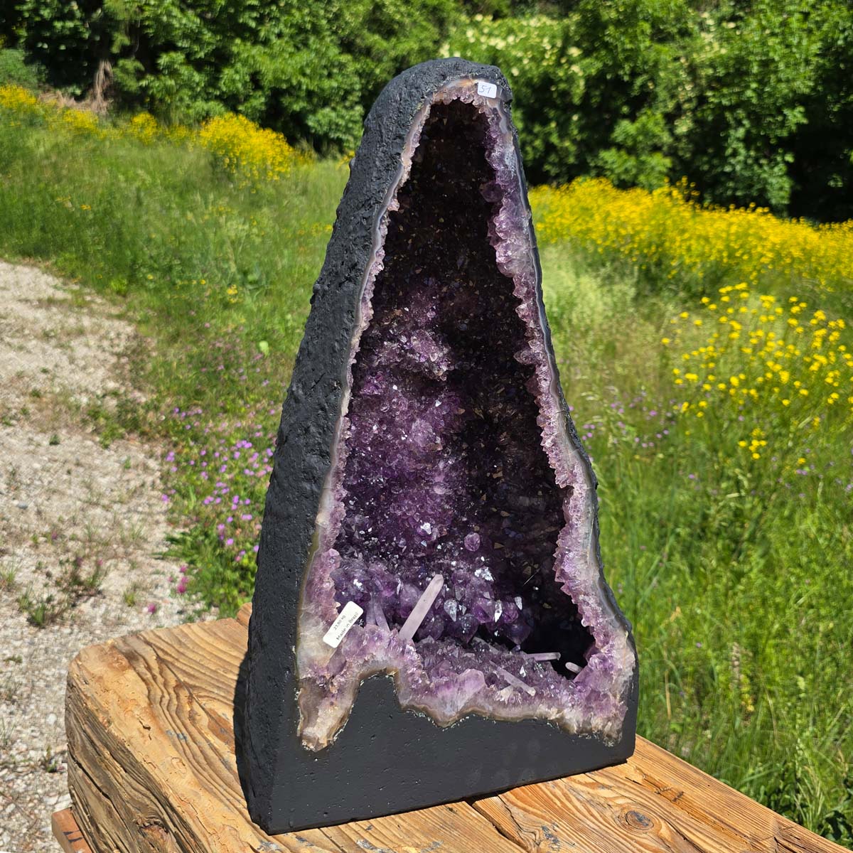 Amethyst Druse – Geode – Harmonie an Entspanung - 52x31x21cm - Nr. 51