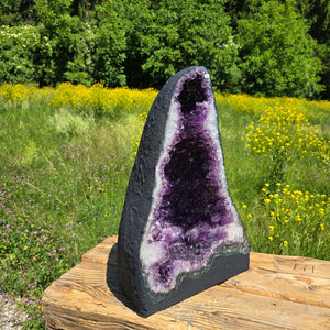 Amethyst Druse – Geode – Harmonie und Entspannung - 52x34x23cm - Nr. 39