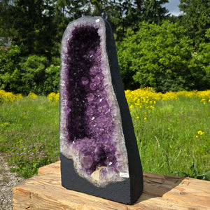 Amethyst Druse – Geode – Harmonie an Entspanung - 59x29x22cm - Nr. 8