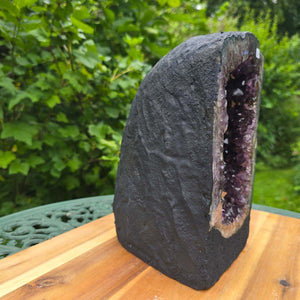 Amethyst-Drus – Geod – Harmonie an Entspanung - 22x12x13cm - Nr. 344