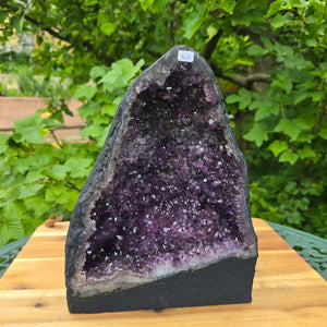 Ametisto drūza – geoda – harmonija ir atsipalaidavimas - 25x19x16cm - Nr. 348
