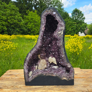 Amethyst Druse – Geode – Harmonie an Entspanung - 31x34x22cm - Nr. 132