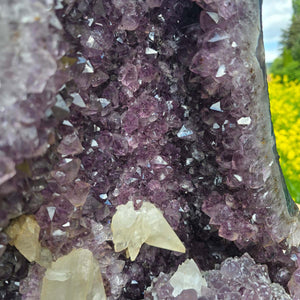Amethyst Druse – Geode – Harmonie an Entspanung - 31x34x22cm - Nr. 132