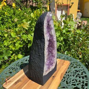 Ametisto drūza – geoda – harmonija ir atsipalaidavimas - 35x15x15cm - Nr. 297