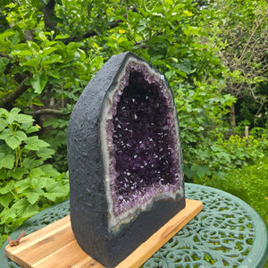 Amethyst-Drus – Geod – Harmonie an Entspanung - 35x27x21cm - Nr. 388
