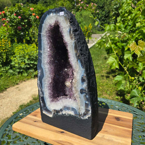 Ametisto drūzė – geoda – harmonija ir atsipalaidavimas - 37x20x14cm - Nr. 257
