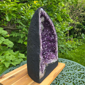 Amethyst-Drus – Geod – Harmonie an Entspanung - 37x24x17cm - Nr. 380