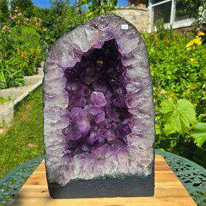 Ametisto drūzė – geoda – harmonija ir atsipalaidavimas - 38x22x20cm - Nr. 243