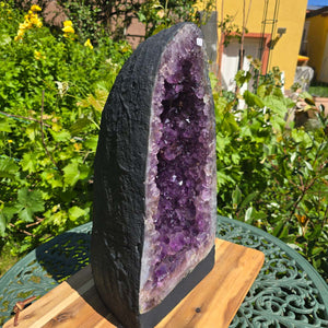 Ametisto drūzė – geoda – harmonija ir atsipalaidavimas - 40x20x16cm - Nr. 263