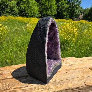 Amethyst Druse – Geode – Harmonie a Relaxatioun - 40x23x24cm - Nr. 138