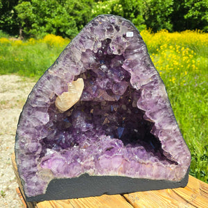 Amethyst Druse – Geode – Harmonie an Entspanung - 41x42x20cm - Nr. 118