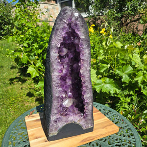 Ametisto drūzė – geoda – harmonija ir atsipalaidavimas - 49x20x21cm - Nr. 249
