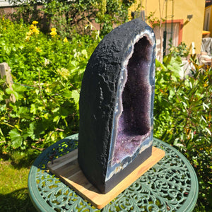 Ametisto drūzė – geoda – harmonija ir atsipalaidavimas - 49x28x22cm - Nr. 278