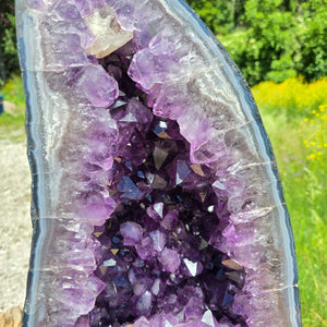 Ametystová drúza – geoda – harmonie a relaxace - 49x30x19 cm - č. 43
