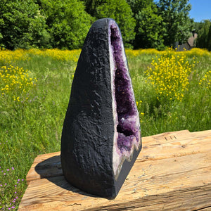Amethyst Druse – Geode – Harmonie an Entspanung - 52x31x27cm - Nr. 102