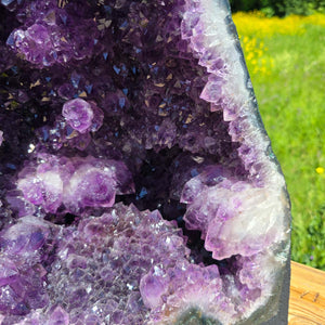 Amethyst Druse – Geode – Harmonie an Entspanung - 52x31x27cm - Nr. 102