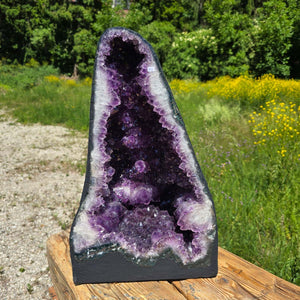 Amethyst Druse – Geode – Harmonie an Entspanung - 52x31x27cm - Nr. 102