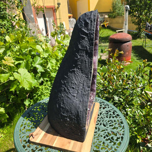 Amethyst Druse – Geode – Harmonie a Relaxatioun - 54x31x24cm - Nr. 271