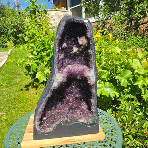 Amethyst Druse – Geode – Harmonie a Relaxatioun - 54x31x24cm - Nr. 271