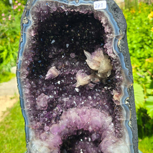 Amethyst Druse – Geode – Harmonie a Relaxatioun - 54x31x24cm - Nr. 271