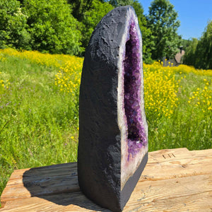 Amethyst Druse – Geode – Harmonie an Entspanung - 55x31x20cm - Nr. 21