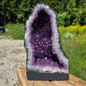 Amethyst Druse – Geode – Harmonie an Entspanung - 55x31x20cm - Nr. 21
