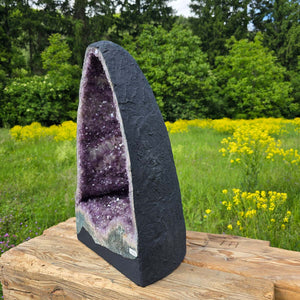Amethyst Druse – Geode – Harmonie an Entspanung - 57x36x23cm - Nr. 117