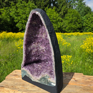 Amethyst Druse – Geode – Harmonie an Entspanung - 57x36x23cm - Nr. 117