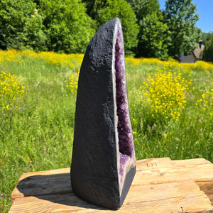 Amethyst Druse – Geode – Harmonie und Entspannung - 64x26x26cm - Nr. 105