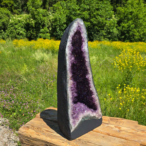 Amethyst Druse – Geode – Harmonie und Entspannung - 64x26x26cm - Nr. 105